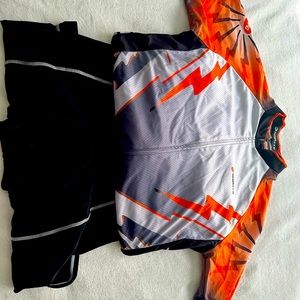 Mens cycling outfit- XXL.